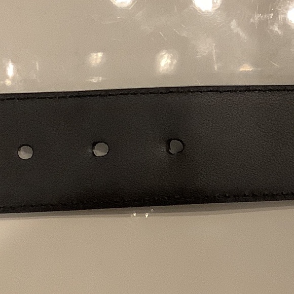 Gucci microguccissima soft leather belt with goldtone buckle